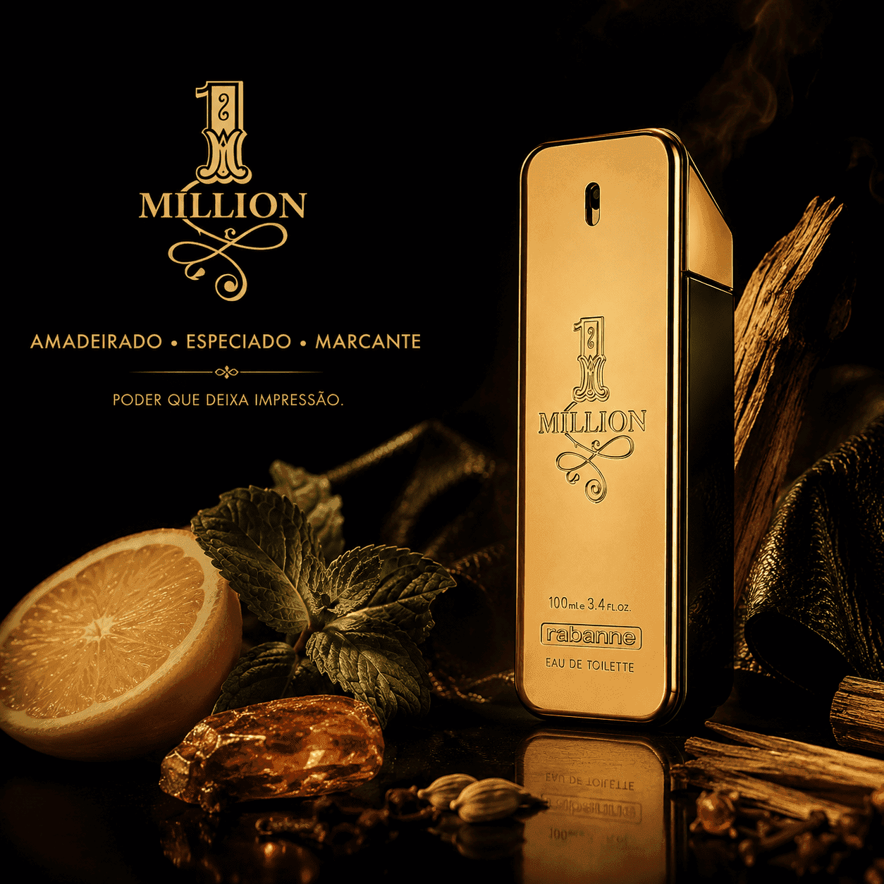 1 Million da marca Paco Rabanne - Perfume Original Senhorita Butique
