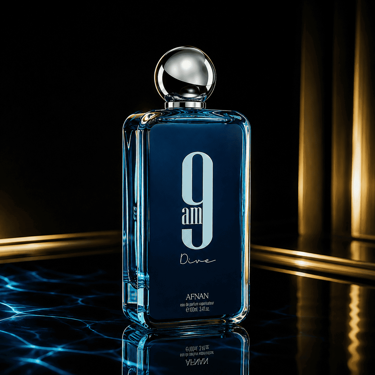 9 AM Dive da marca Afnan - Perfume Original Senhorita Butique