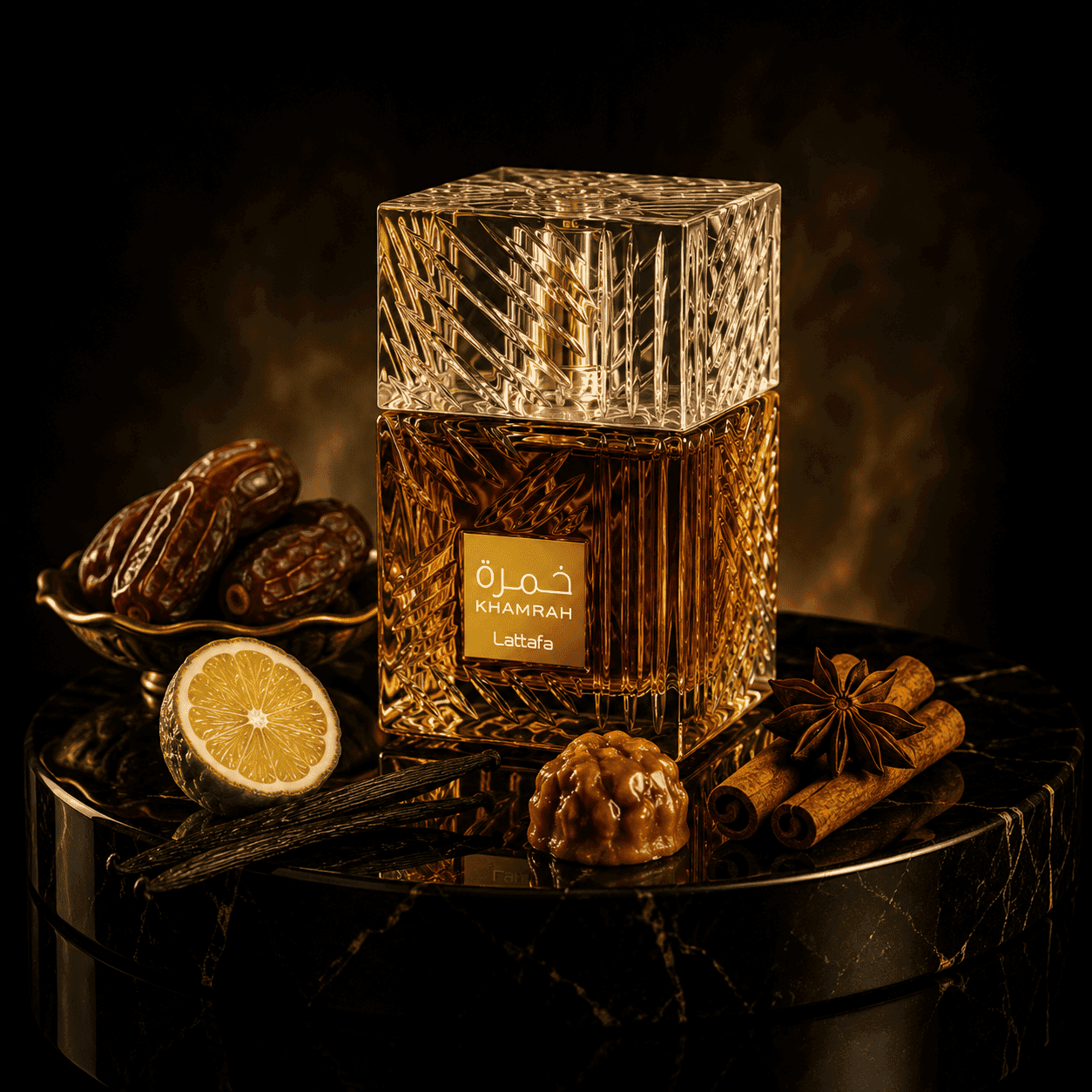Khamrah da marca Lattafa - Perfume Original Senhorita Butique