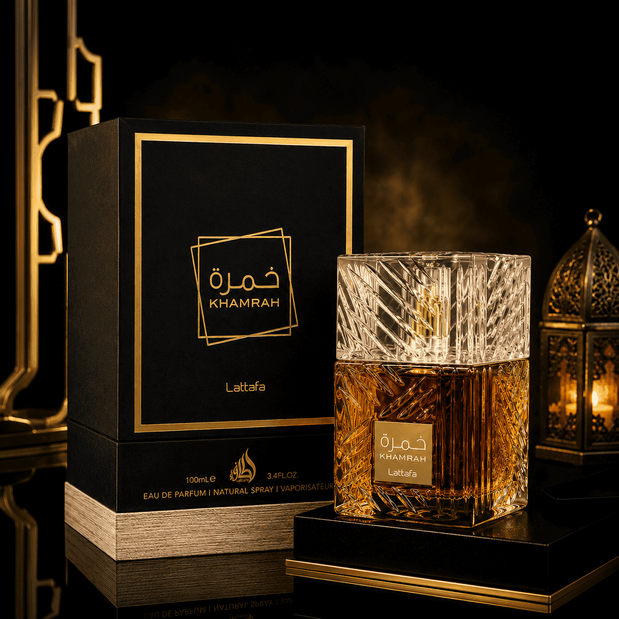 Khamrah da marca Lattafa - Perfume Original Senhorita Butique