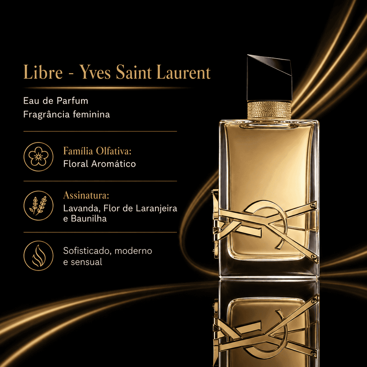 Libre da marca Yves Saint Laurent - Perfume Original Senhorita Butique