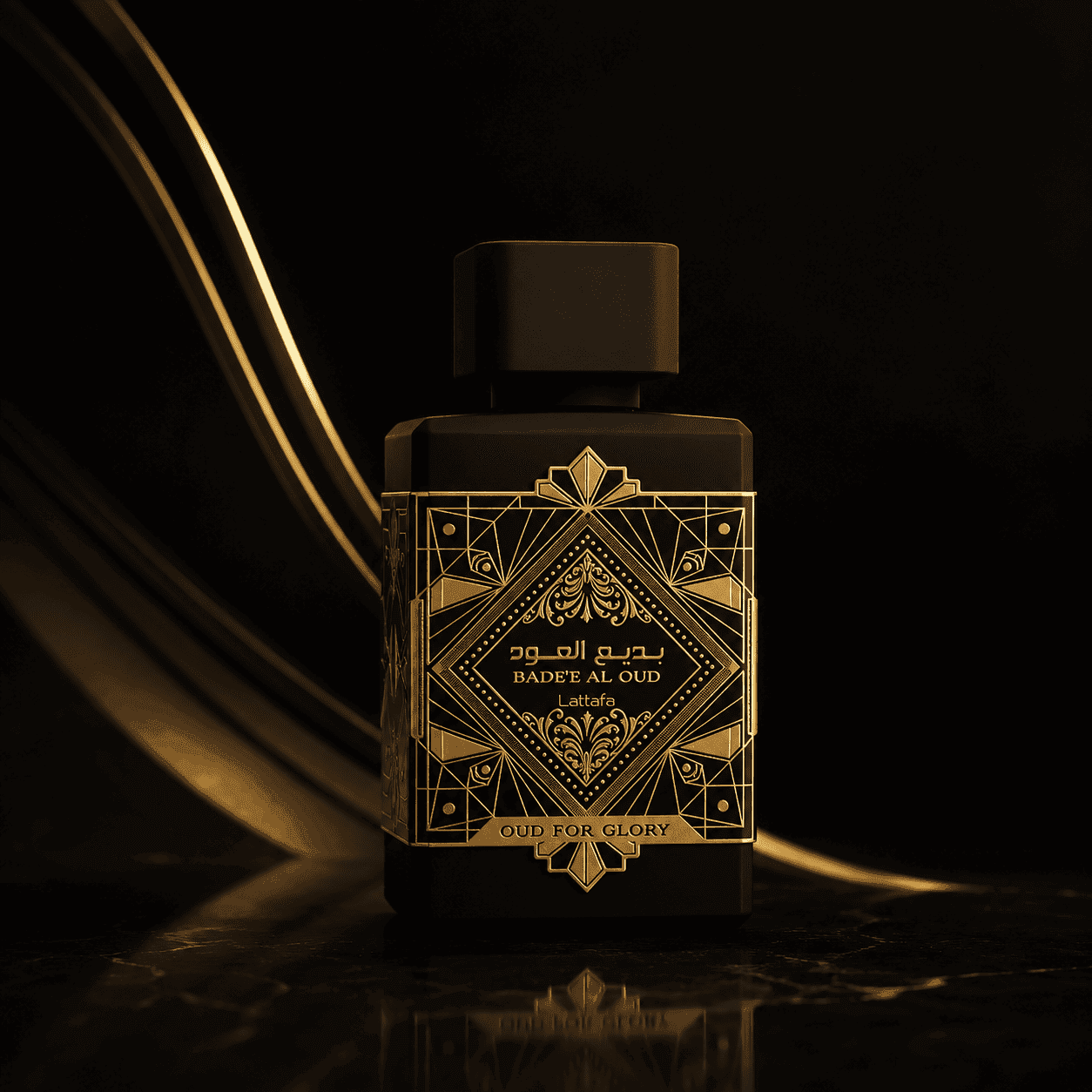 Bade'e Al Oud (Oud for Glory) da marca Lattafa - Perfume Original Senhorita Butique