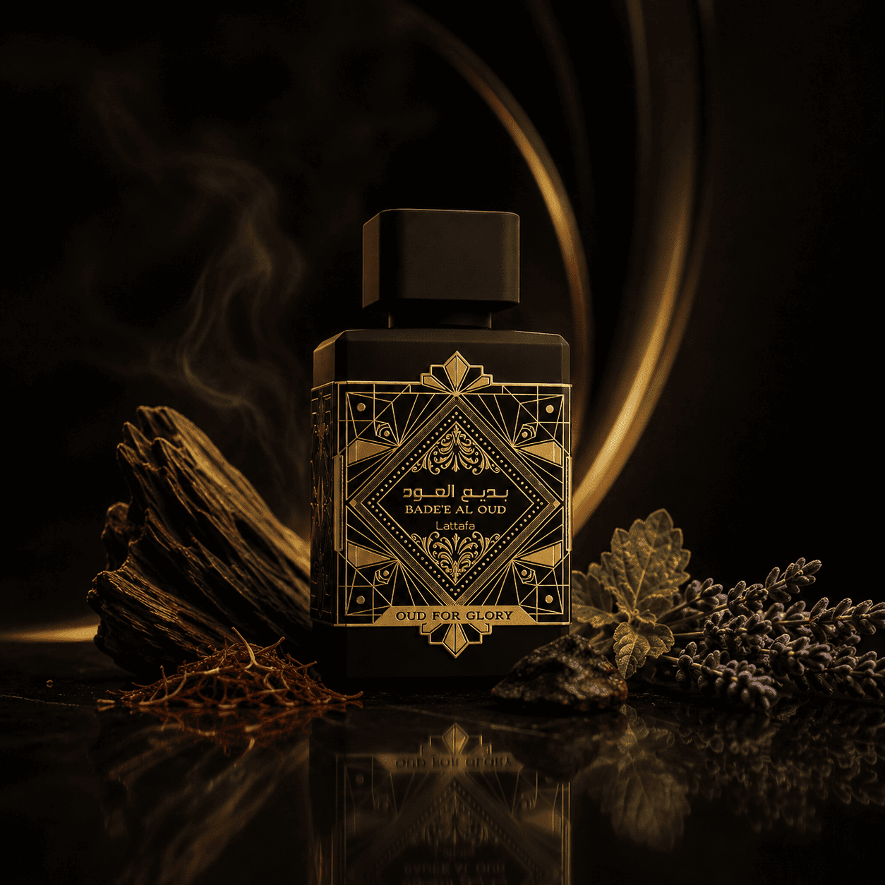 Bade'e Al Oud (Oud for Glory) da marca Lattafa - Perfume Original Senhorita Butique
